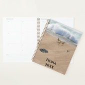 Vier Vogels op een Strand Planner (Display)