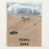 Vier Vogels op een Strand Planner (Voorkant)