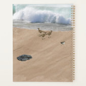 Vier Vogels op een Strand Planner (Achterkant)