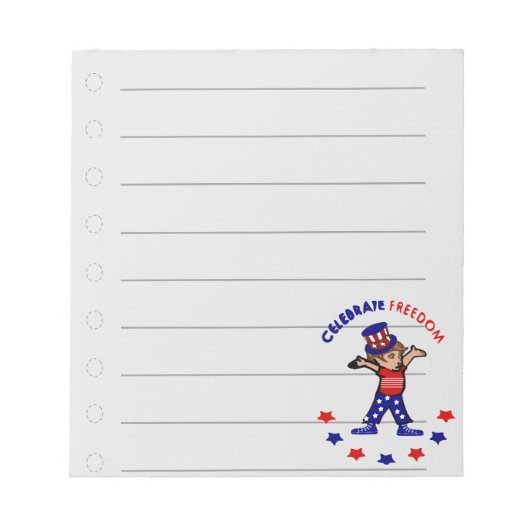 Vier Vrijheid Notitieblok (Voorkant)