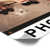 Vier vrouwen zitten op het toilet poster (Hoek)