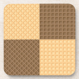 Vier Wafers Drankjes Onderzetter