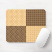 Vier Wafers Muismat (Met muis)