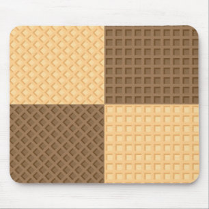 Vier Wafers Muismat