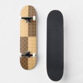 Vier Wafers Skateboard (Voorkant)