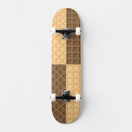 Vier Wafers Skateboard (Voorkant)