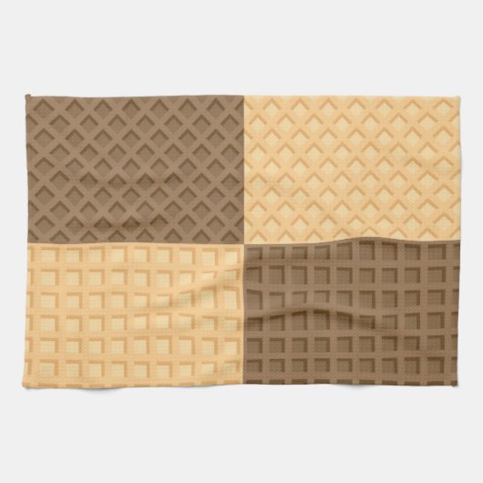 Vier Wafers Theedoek (Horizontaal)