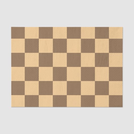 Vier Wafers Tissuepapier (Voorkant)