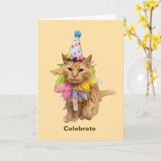 Vier -- Wat dan ook Kaart (Gele Bloem)