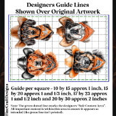 Vier Westerne cowboyhonden in Petten DN9R Decoupag Tissuepapier