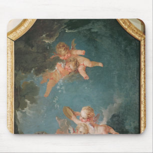 Vier zeeën in de Salle du Conseil - Winter Muismat