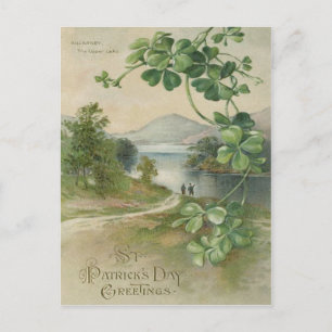 Vierbladige Klaver Killarney Mountain Briefkaart