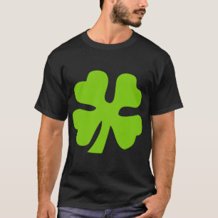 Vierbladige Klaver - Martiaans Groen T-shirt