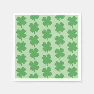 Vierbladige Klaver Shamrock Ierse St. Patrick's Da Servet