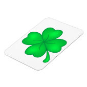 Vierblättriges Kleeblatt Magneet (Linkerzijde)