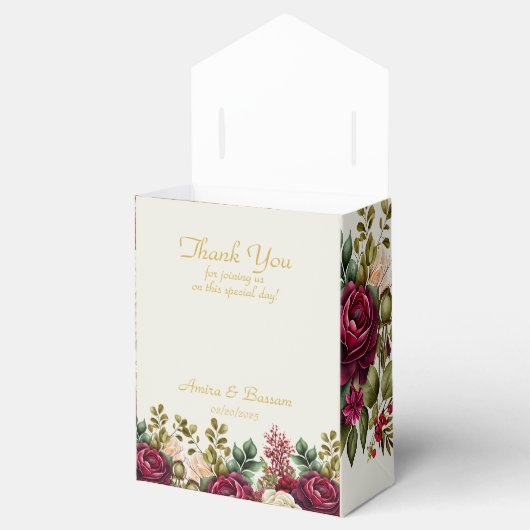 Vierbox Bedankdoosjes (Geopend)