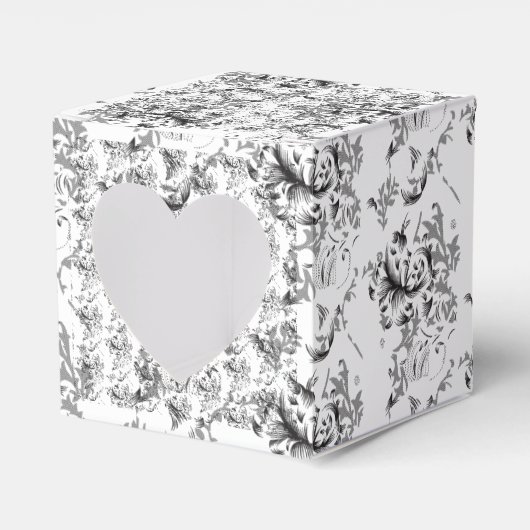 Vierbox Bedankdoosjes (Voorkant Zijde)