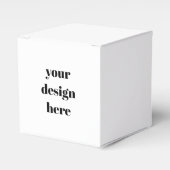 Vierbox Bedankdoosjes (Voorkant Zijde)