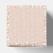 Vierbox Bedankdoosjes (Bovenkant)