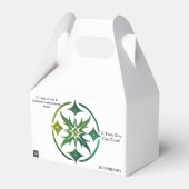 Vierbox Bedankdoosjes (Voorkant Zijde)