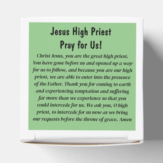 Vierbox Bedankdoosjes (Bovenkant)