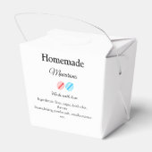 Vierbox Bedankdoosjes (Achterkant)