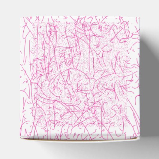 Vierbox Bedankdoosjes (Bovenkant)