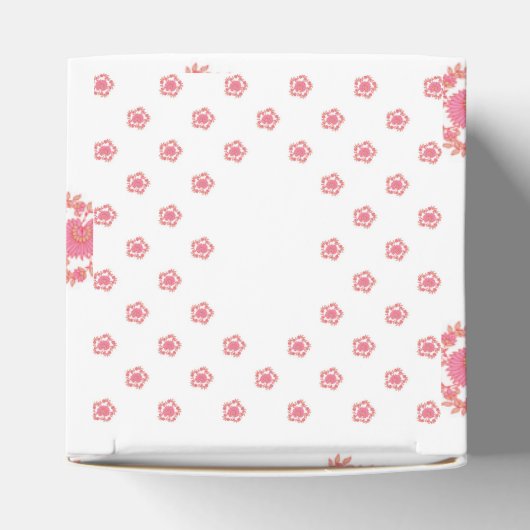 Vierbox Bedankdoosjes (Bovenkant)