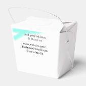 Vierbox Bedankdoosjes (Achterkant)
