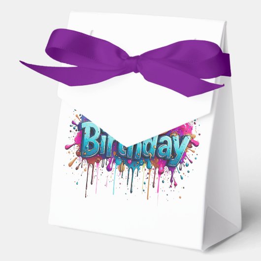 Vierbox Bedankdoosjes (Voorkant)