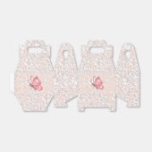 Vierbox met geslepen vlinder bedankdoosjes (Uitgevouwen)