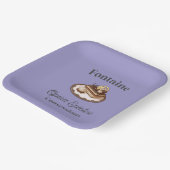 Vierbox Papieren Bordje (Gebogen)