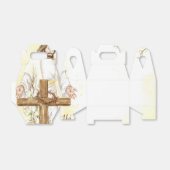 Vierbox Religieuze Floral Bedankdoosjes (Uitgevouwen)