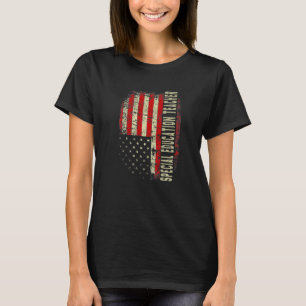 Vierdag van speciaal onderwijs leraar 4 juli VS-vl T-shirt