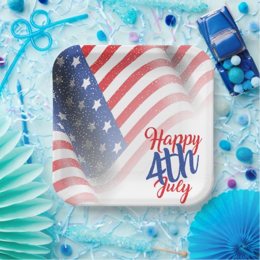 Vierde Bord juli papier (Feest)