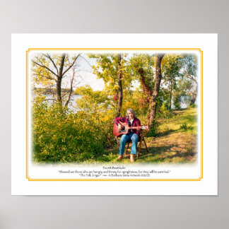 Vierde breedte 11x14 poster