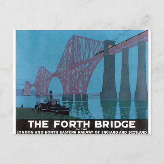 Vierde Brug, Londen Briefkaart (Voorkant)