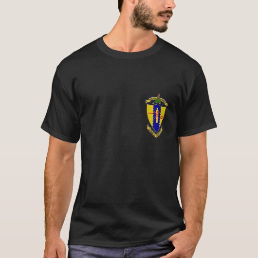 Vierde Cavalerie crest T-shirt (Voorkant)