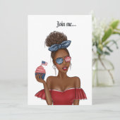 Vierde dag van de Onafhankelijkheidsdag van de Ver Kaart (Staand voorkant)