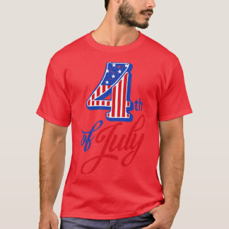 Vierde dag van de Onafhankelijkheidsdag van juli ( T-shirt