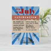 Vierde dag van juli Onafhankelijke Dag Barbeque (Staand voorkant)