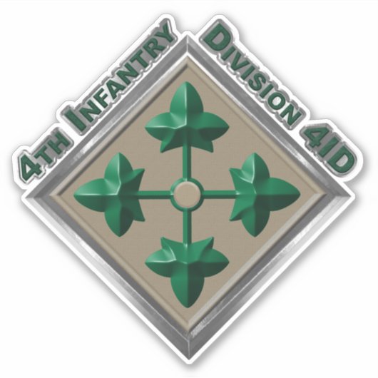 Vierde deelstuk over de infanterie sticker (Voorkant)