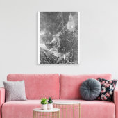 Vierde eeuw canvas afdruk (Insitu (Woonkamer))