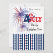 Vierde feestdag juli kaart (Voorkant)