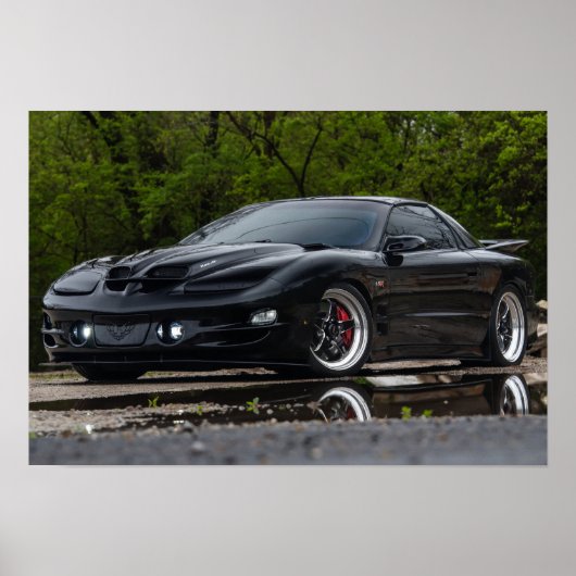 Vierde Gen WS6 Ram Air Trans Am Poster (Voorkant)