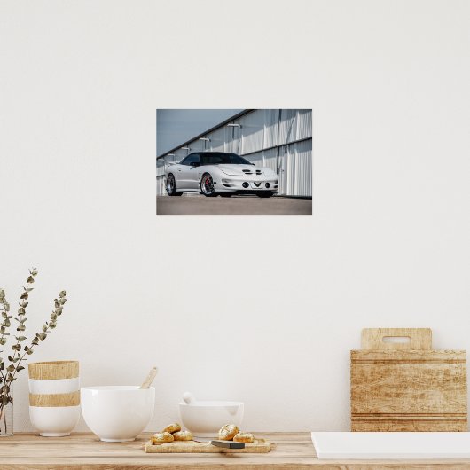 Vierde Gen WS6 Ram Air Trans Am Poster (Keuken)
