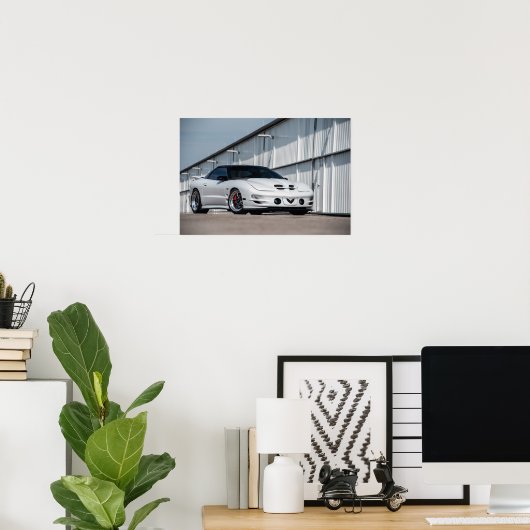 Vierde Gen WS6 Ram Air Trans Am Poster (Thuiskantoor)