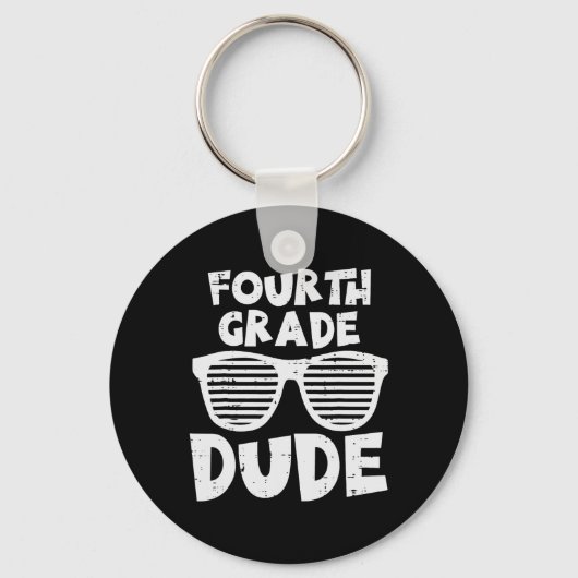 Vierde graad Gast 4de graad Leerkrachten Studenten Sleutelhanger (Voorkant)