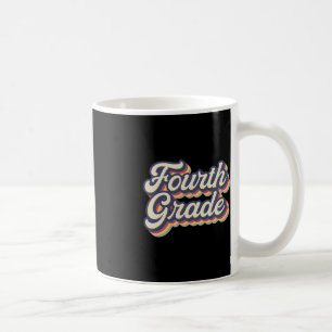 Vierde graad Leerleraar Retro 4e graad Koffiemok