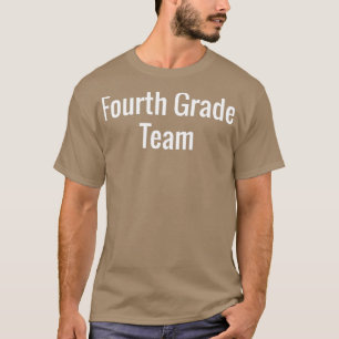 Vierde graad Team 1 T-shirt